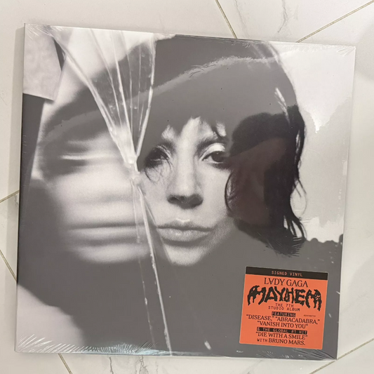 Lady Gaga Mayhem Indie Store Exclusive Signed Vinyl Sealed New