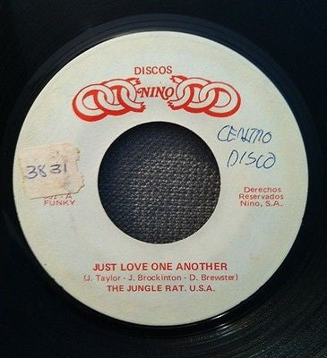 The Jungle Rat. U.S.A. – Just Love One Another Brand New
